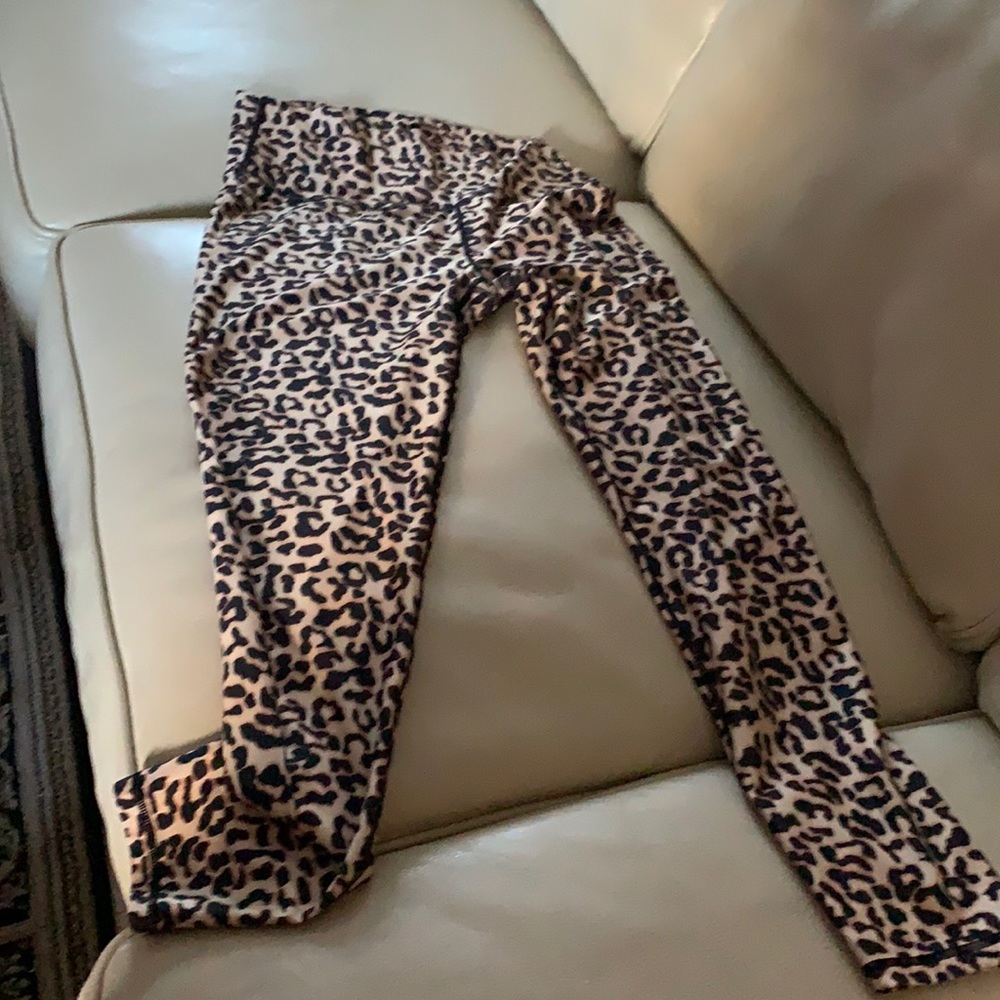 Leopard print legging by Kyodan, 24” inseam